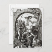 Entwürdigung der Hölle oder Christi Postkarte (Vorne/Hinten)