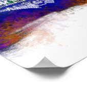 Entwurf 177 Paris Frankreich Poster (Ecke)