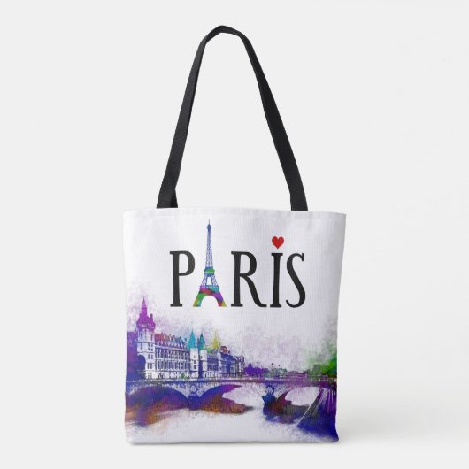 Entwurf 177 Paris Frankreich Tasche (Rückseite)