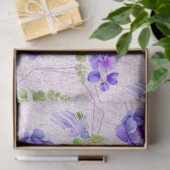 Entwurf 1 der Peonies-Serie Seidenpapier (Geschenk)