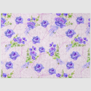 Entwurf 1 der Peonies-Serie Seidenpapier