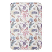 Entwurf 1 der Unterwasserfarben-Zusammenstellung Badematte (Vorderseite Vertikal)