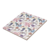 Entwurf 1 der Unterwasserfarben-Zusammenstellung Fliese (Seite)