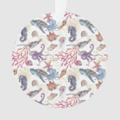 Entwurf 1 der Unterwasserfarben-Zusammenstellung Ornament (Vorderseite)