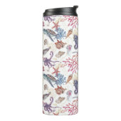 Entwurf 1 der Unterwasserfarben-Zusammenstellung Thermosbecher (Nach links gedreht)