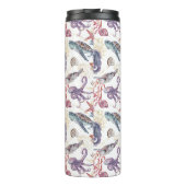 Entwurf 1 der Unterwasserfarben-Zusammenstellung Thermosbecher (Rückseite)