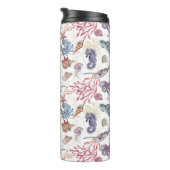 Entwurf 1 der Unterwasserfarben-Zusammenstellung Thermosbecher (Nach rechts gedreht)