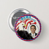 Entwurf 2012 Obama Eagle Button (Vorne & Hinten)