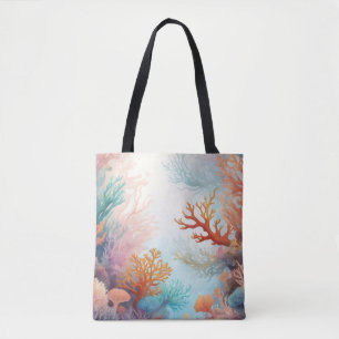 Entwurf 315 der Meeresbodenkorallen Tasche