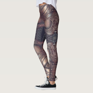 Entwurf der abstrakten Rüstung von Lederviktor, br Leggings