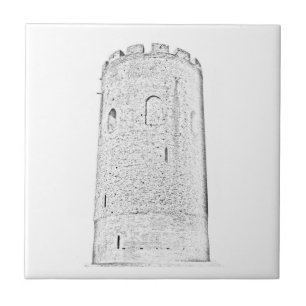 Entwurf der Altstädter Architektur Fliese