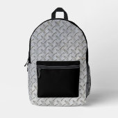 Entwurf der Diamantplatte Bedruckter Rucksack (Vorderseite)