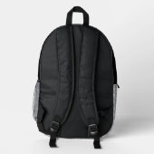Entwurf der Diamantplatte Bedruckter Rucksack (Rückseite)