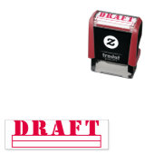 Entwurf der einfachen Office-Rechnung Permastempel (Beispiel)