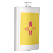 Entwurf der Fahne des Staates Mexiko Flachmann (Rechts)