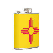 Entwurf der Fahne des Staates Mexiko Flachmann (Rechts)