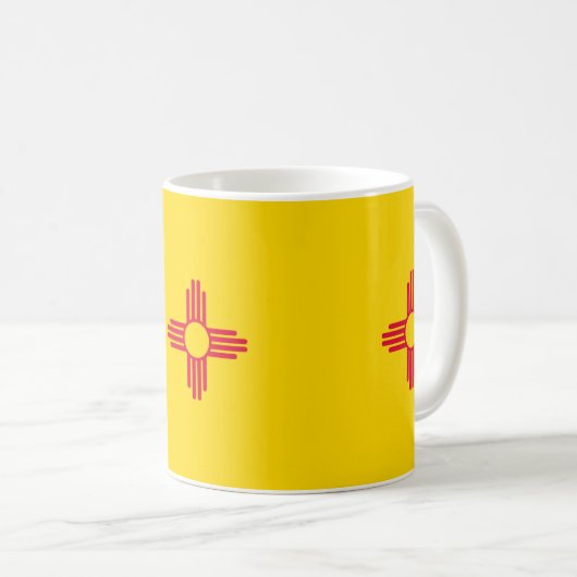 Entwurf der Fahne des Staates Mexiko Kaffeetasse (VorderseiteRechts)