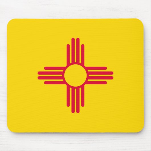 Entwurf der Fahne des Staates Mexiko Mousepad (Vorne)