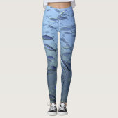 Entwurf der Fische Leggings (Vorderseite)