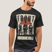 Entwurf der Frontline-Bruderschaft von Soldaten T-Shirt (Vorderseite)