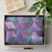 Entwurf der isometrischen Galaxy-Serie 16 Seidenpapier (Geschenk)