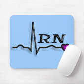 Entwurf der Krankenschwester-"RN" der Geschenk-QRS Mousepad (Mit Mouse)