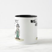 Entwurf der Metallerkennung Tasse (Zentrum)