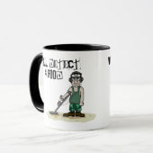Entwurf der Metallerkennung Tasse (Vorderseite Links)