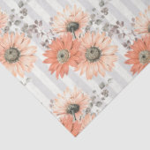 Entwurf der Peachy Floral Series 11 Seidenpapier (Ausschnitt)