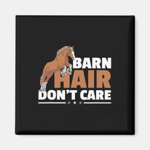 Entwurf der Pferdezucht für einen Clydesdale-Reite Magnet