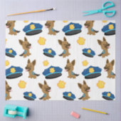 Entwurf der Polizeireihe 6 Seidenpapier (Basteln)