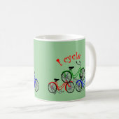 Entwurf der Radfahrer-Geschenke (Radfahren) Kaffeetasse (VorderseiteRechts)