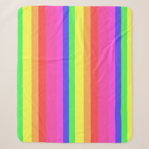 Entwurf der Rainbow Color Spectrum Strips Sherpadecke