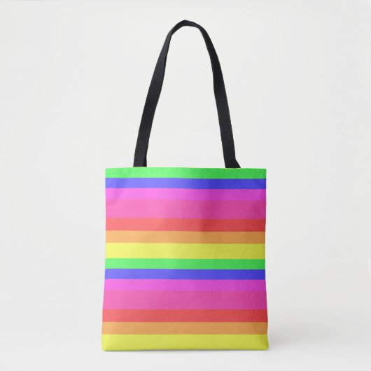 Entwurf der Rainbow Color Spectrum Strips Tasche (Vorderseite)