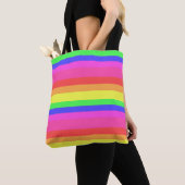 Entwurf der Rainbow Color Spectrum Strips Tasche (Von Nahem)