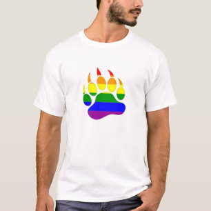 Entwurf der Regenbogenflagge T-Shirt