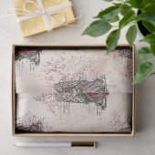 Entwurf der Reihe Gothic Countenance 8 Seidenpapier (Geschenk)