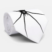 Entwurf der schwarzen Witwe Krawatte (Gerollt)