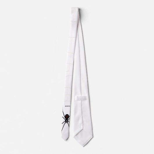 Entwurf der schwarzen Witwe Krawatte (Rückseite)