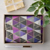 Entwurf der Serie Isometric Galaxy 1 Seidenpapier (Geschenk)