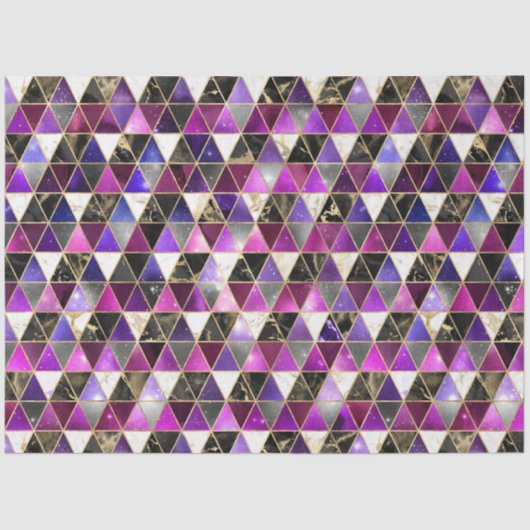 Entwurf der Serie Isometric Galaxy 1 Seidenpapier (Vorderseite)