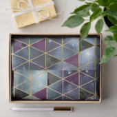 Entwurf der Serie Isometric Galaxy 2 Seidenpapier (Geschenk)