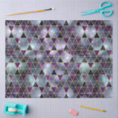 Entwurf der Serie Isometric Galaxy 2 Seidenpapier (Basteln)