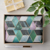 Entwurf der Serie Isometric Galaxy 3 Seidenpapier (Geschenk)