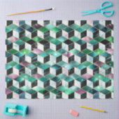 Entwurf der Serie Isometric Galaxy 3 Seidenpapier (Basteln)