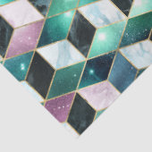 Entwurf der Serie Isometric Galaxy 3 Seidenpapier (Ausschnitt)