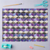 Entwurf der Serie Isometric Galaxy 4 Seidenpapier (Basteln)