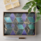 Entwurf der Serie Isometric Galaxy 5 Seidenpapier (Geschenk)