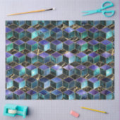 Entwurf der Serie Isometric Galaxy 5 Seidenpapier (Basteln)