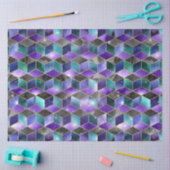 Entwurf der Serie Isometric Galaxy 6 Seidenpapier (Basteln)